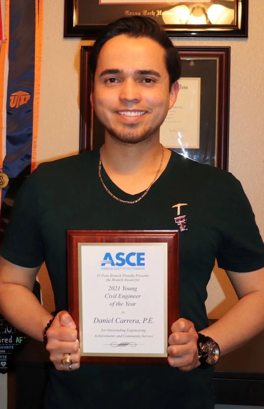2021 ASCE El Paso Branch Young Civil Engineer of the Year